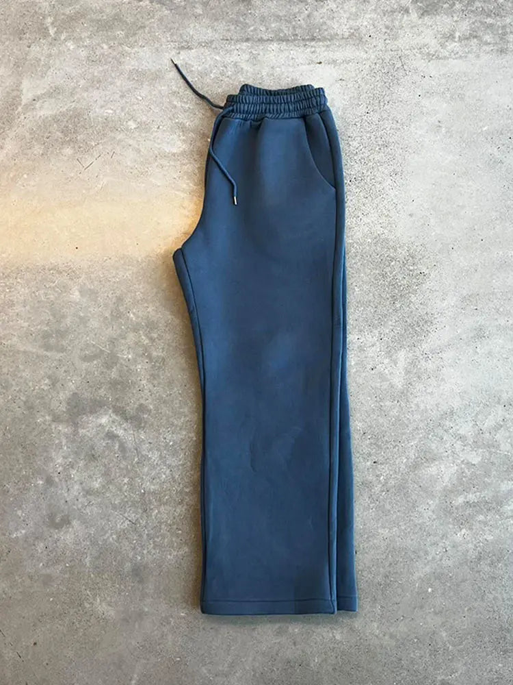 Unisex Kompletny Strój Sportowy z Oversized Kapturem i Spodniami dresowymi