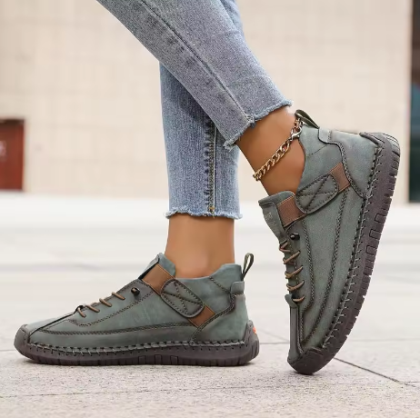 Buty męskie sportowe sznurowane | z elastyczną podeszwą