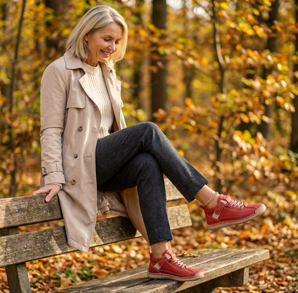 Buty męskie sportowe sznurowane | z elastyczną podeszwą