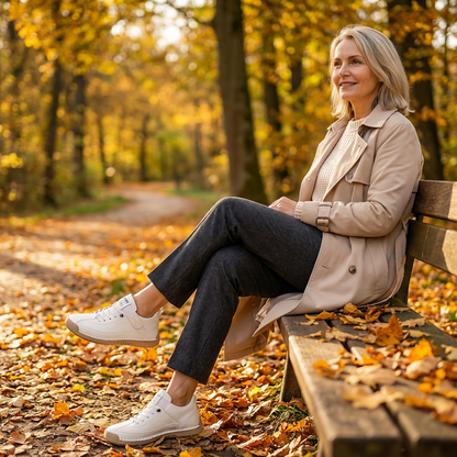 Buty męskie sportowe sznurowane | z elastyczną podeszwą